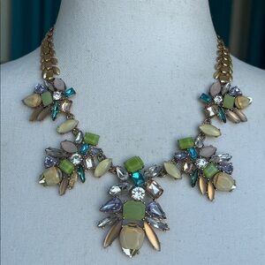 Retired Stella and Dot trellis statement necklace